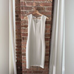 Calvin Klein Cream Midi Dress